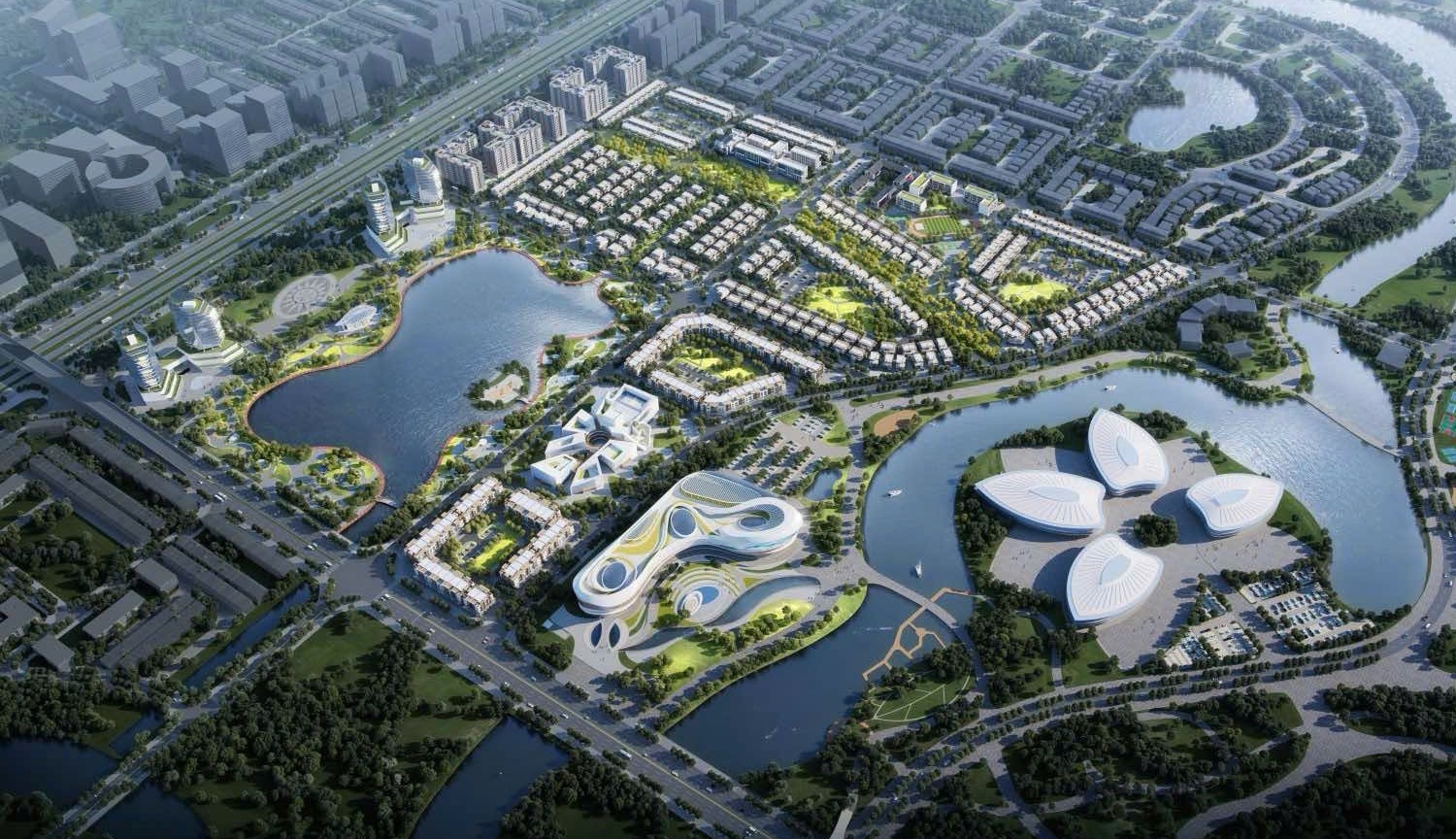 Trang chủ 37 Phối cảnh Dự án Taseco Mê Linh